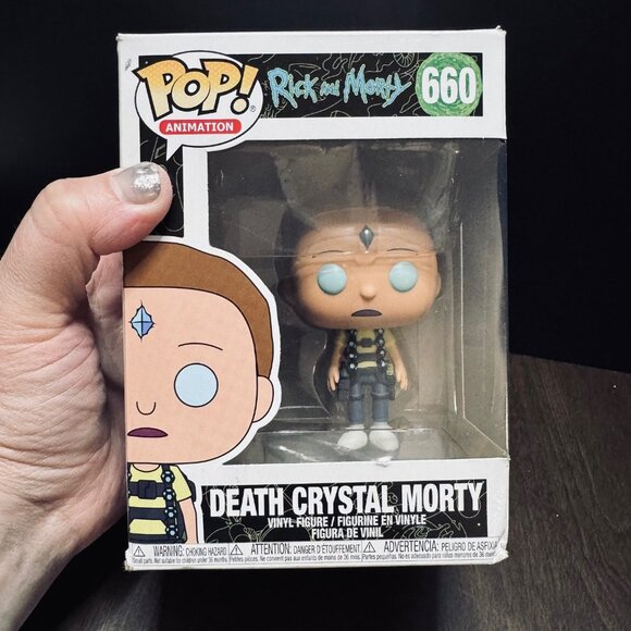 Funko Pop! Animation- Rick and Morty, Death Crystal Morty #660 - Picture 1 of 7